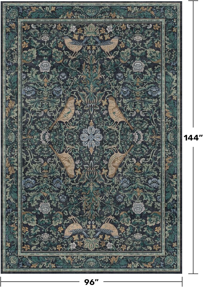 Vintage 8x12 Area Rugs for Living Room - Image 2