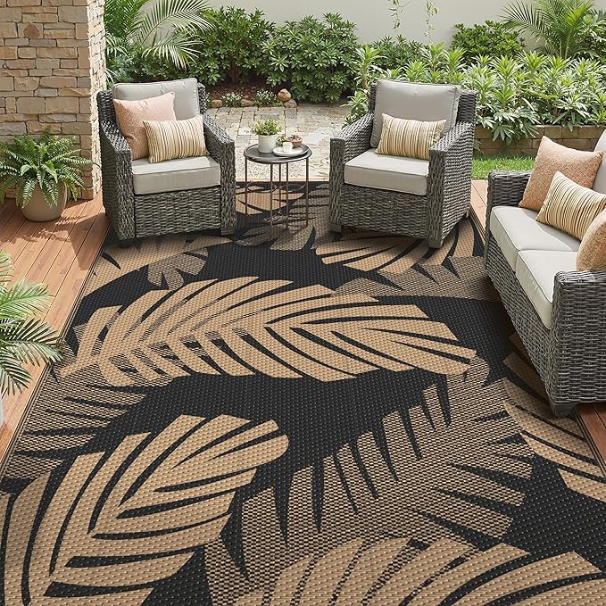 GENIMO Waterproof Outdoor Rug 5' x 8' by GENIMO