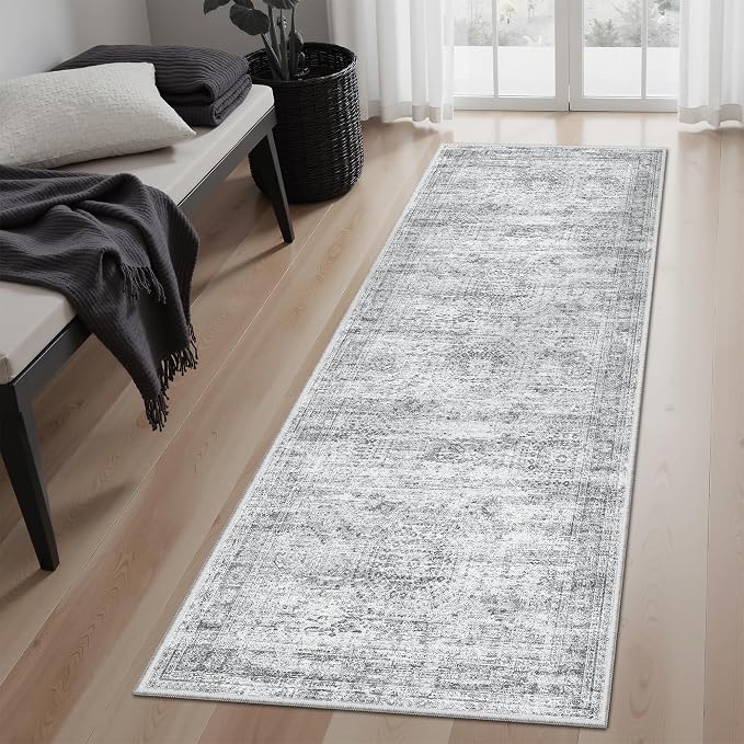 Soalmost Runner Rug 2'x6' Washable Non-Slip Runner Rugs - Image 2