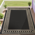RURALITY Outdoor Rugs 6x9 Waterproof by RURALITY