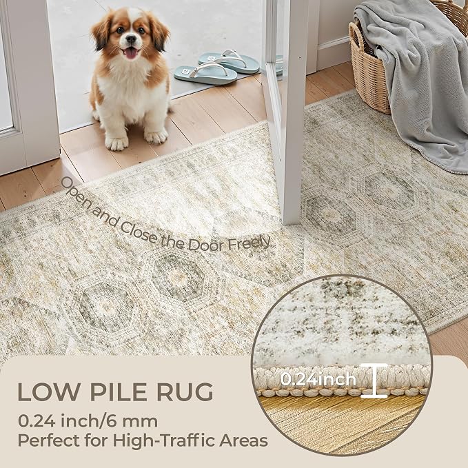 Long Bathroom Rugs Runner - Image 6