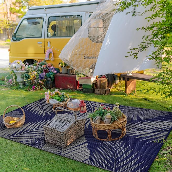 GENIMO Outdoor Rug 8' x 10' Waterproof - Image 3