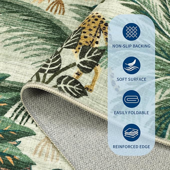 GarveeHome 3x5 Washable Area Rug - Image 4