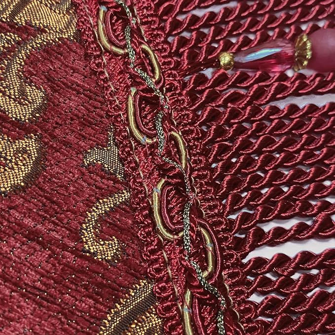 Loom and Mill Luxury Vintage Chenille Table Runner 90 Inches Long, 13x90 inch - Image 5