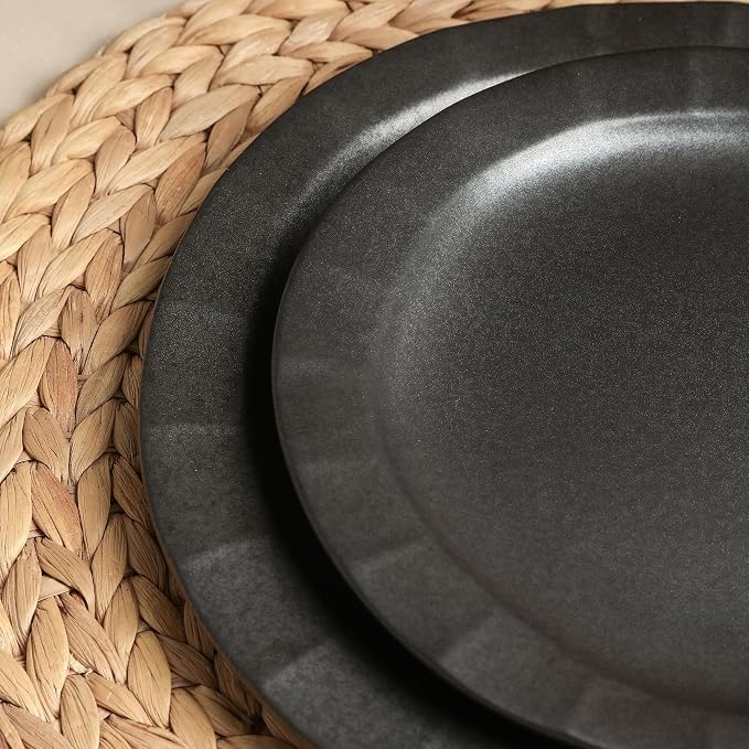 Stone Lain Oasis 4-Piece Salad Plate Set Stoneware - Image 3