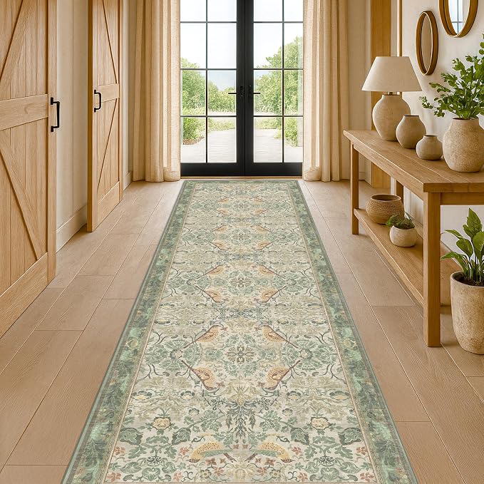 12ft Extra Long Vintage Runner Rugs - Image 6