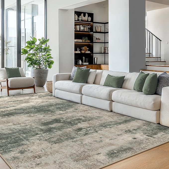 BEIMO Area Rugs 8x10 for Living Room Bedroom, Modern Abstract Machine Washable - Image 3