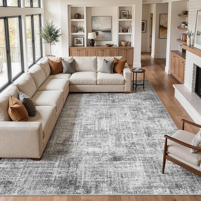 Washable 7x9 Area Rug for Living Room - Image 5