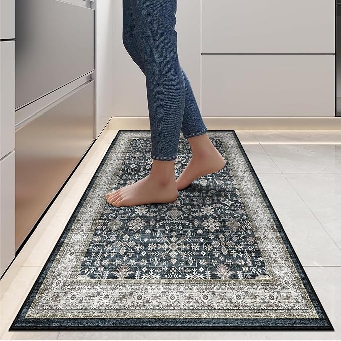 Ashen Entryway 2x5 Runner Rug, Small Throw Runners - Image 3