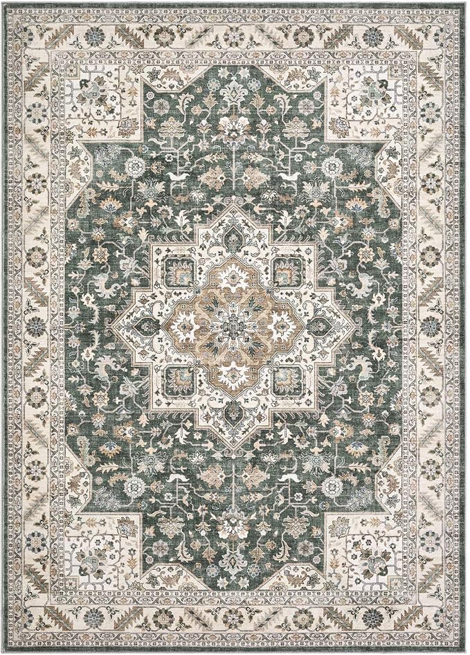 Vintage Living Room Area Rug 10x14 - Image 10