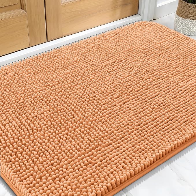 OLANLY Dog Door Mat for Muddy Paws 30x20, Absorbs Moisture and Dirt, Absorbent by OLANLY