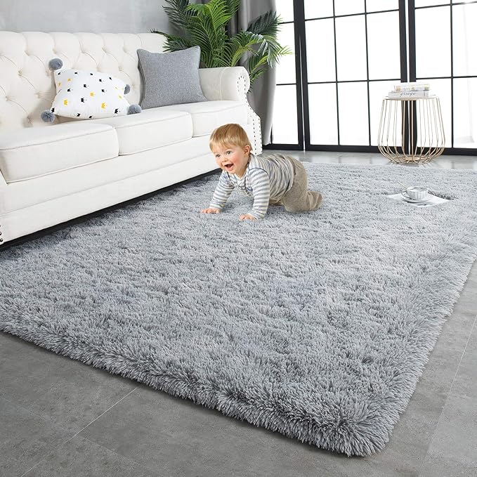 TWINNIS Super Soft Shaggy Rugs Fluffy Carpets, 3x5 Feet, Indoor Modern Plush by TWINNIS