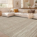 Nakagishi Area Rug Living Room Rugs: 8x10 Large Soft Machine Washable Boho by NakagishiAreaRug