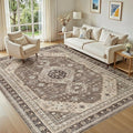 6x9 Washable Area Rug, Large Rugs by JessibouAreaRug