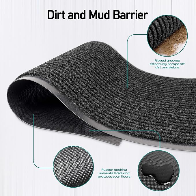 MaxMat® Oversized Rubber Door Mat - Image 3
