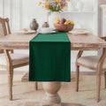 MEANMOY Green Table Runner 108 Inches Long Waterproof Table Runners | Washable by MEANMOY