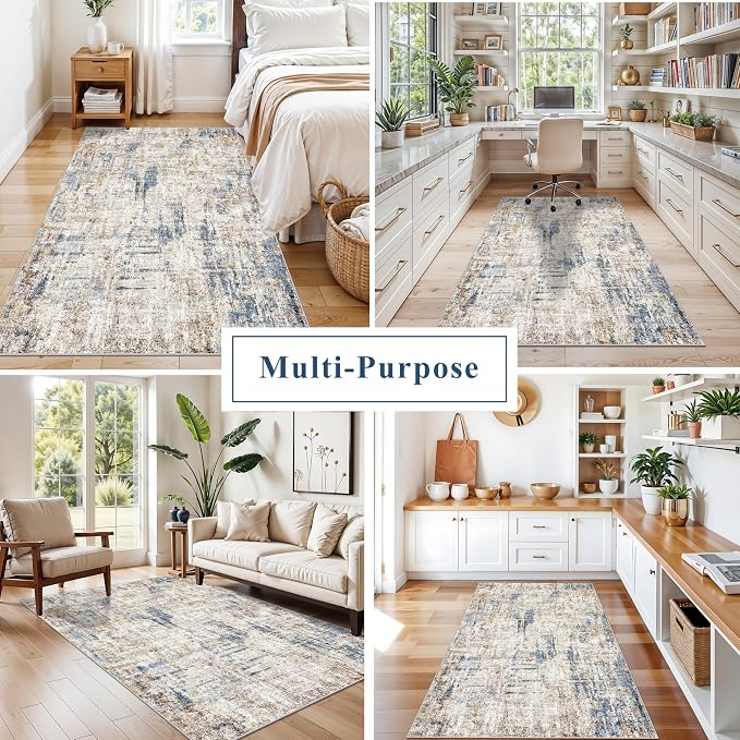 Washable 3x5 Entryway Rug - Image 4