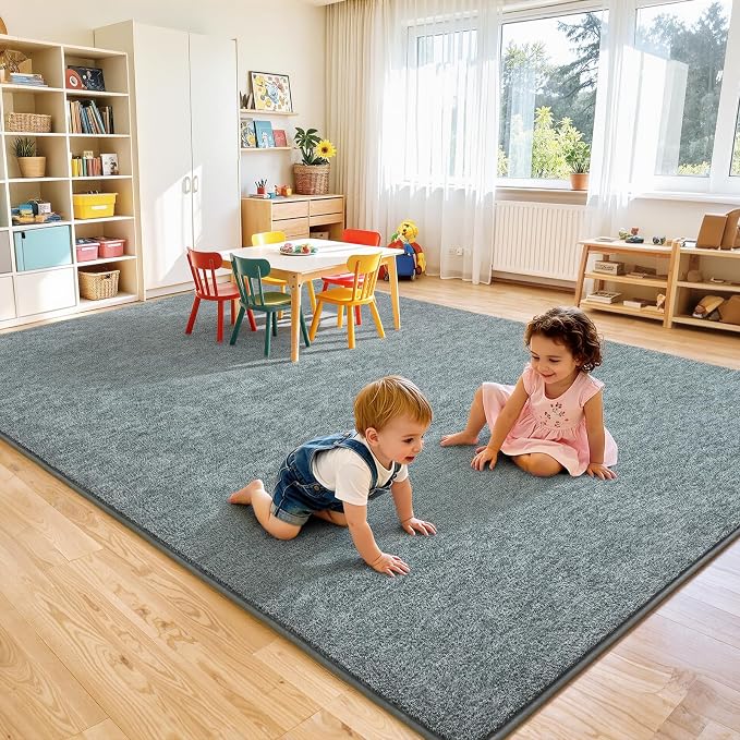 Keeko Soft Rugs for Bedroom, 3x5 Living Room Area Rug Washable Memory Foam - Image 5