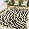 Smiry Waterproof Outdoor Rug 6x9 ft, Reversible Plastic Straw Patio Camping Rugs by Smiry