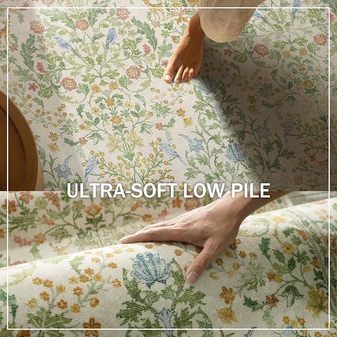 Washable Runners for Hallways Kitchen Rug: 2'x10' Runner Rugs Stain Resistant - Image 5