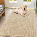 Smiry Dog Door Mat for Muddy Paws 54x32, Absorbent Dirt Trapper, Non-Slip by Smiry