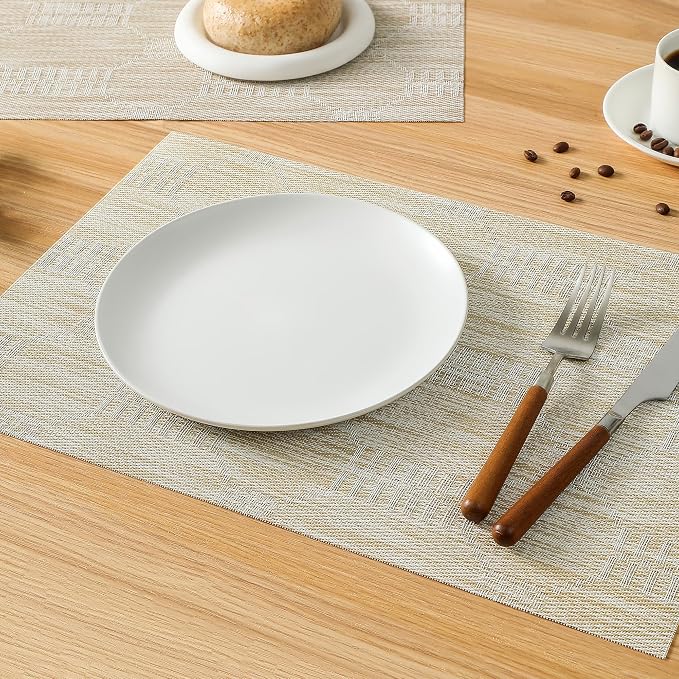 Leetaltree Wheat Placemats Set of 6 - Image 7