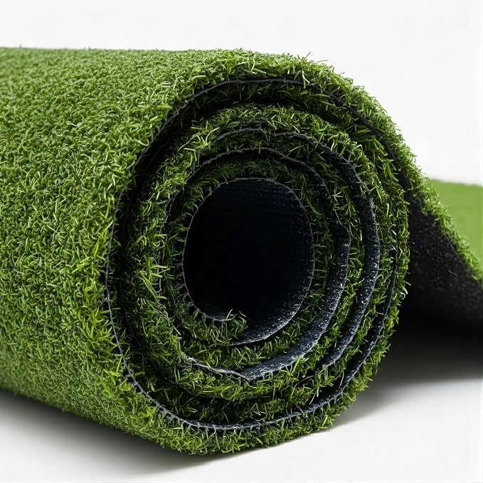 Ottomanson Artificial Turf for Backyard, Training & Outdoor Use 78" x 14' by Ottomanson