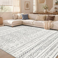 Nakagishi Area Rug Living Room Rugs: 6x9 Large Soft Machine Washable Boho by NakagishiAreaRug