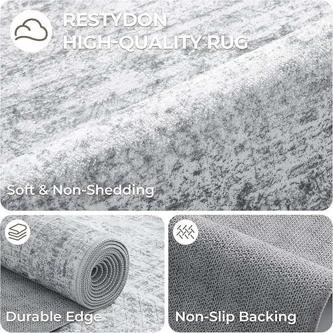 Washable Runner Rug 2.5x14, Non-Slip Long Hallway Runner - Image 7
