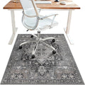 48"x60" Office Chair Mat for Hardwood Tile Floor, Under Desk Carpet Protector by BESBLEE