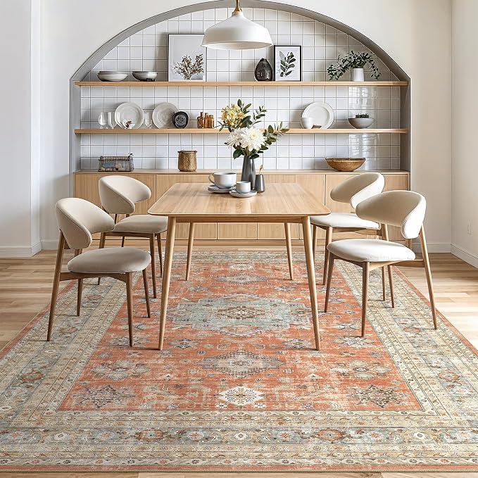 Vintage Living Room Area Rug 8x10 - Image 7