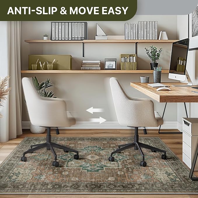 36"x48" Office Chair Mat for Hardwood Tile Floor, Under Desk Carpet Protector - Image 5