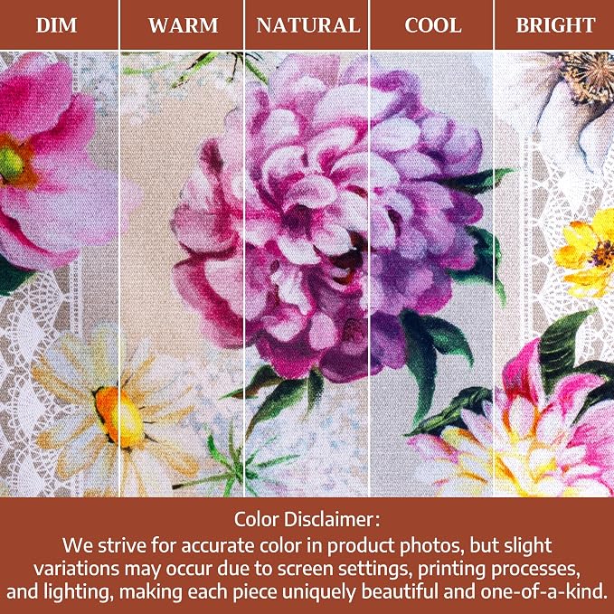 Maison d' Hermine Placemats Set of 4 Reusable 100% Cotton | Cloth Place Mats - Image 6