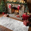 Washable Abstract 2x6 Kitchen Rug: Non-Slip Sink Stove Floor Mat by HYHAOYUNLAI