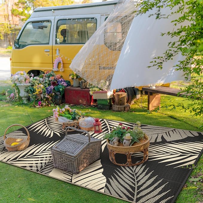 GENIMO Outdoor Rug 9' x 12' Waterproof - Image 3