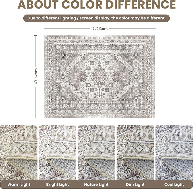 zesthome 5x7 Area Rugs - Image 2