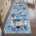 Rug for Hallways Kitchen Rug 2x6, Non Slip Washable Rugs by WelcometoBabovid