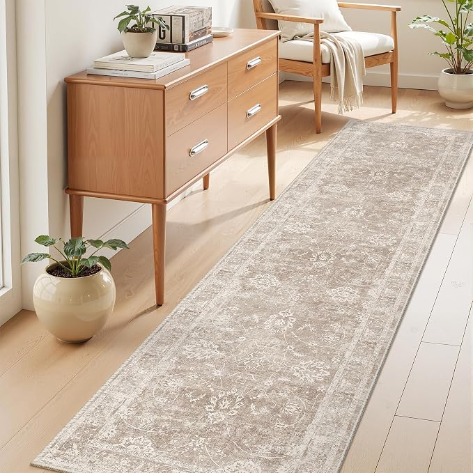 Madane Runner Rug 2x8 for Hallway, Kitchen Non-Slip Runner Rug - Image 3