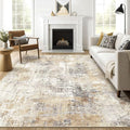 Area Rugs 8x12 Living Room: Washable Large Abstract Modern Soft Rugs Stain by LOONGRUG