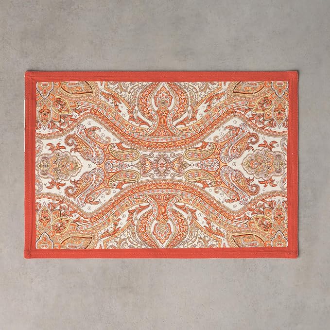 Maison d' Hermine Placemats Set of 4 Reusable 100% Cotton | Cloth Place Mats - Image 8