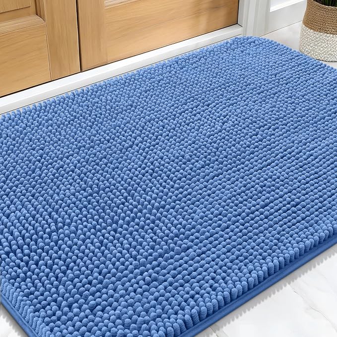 OLANLY Dog Door Mat for Muddy Paws 30x20, Absorbs Moisture and Dirt, Absorbent by OLANLY