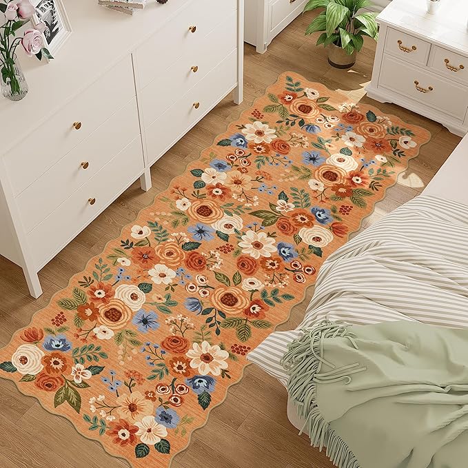 DUKINO 2x6 Runner Rug for Hallway, Washable Kitchen Rug - Image 3