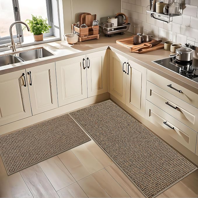 BEQHAUSE Kitchen Rugs 32"x48", Non-Slip Kitchen Mats - Image 8