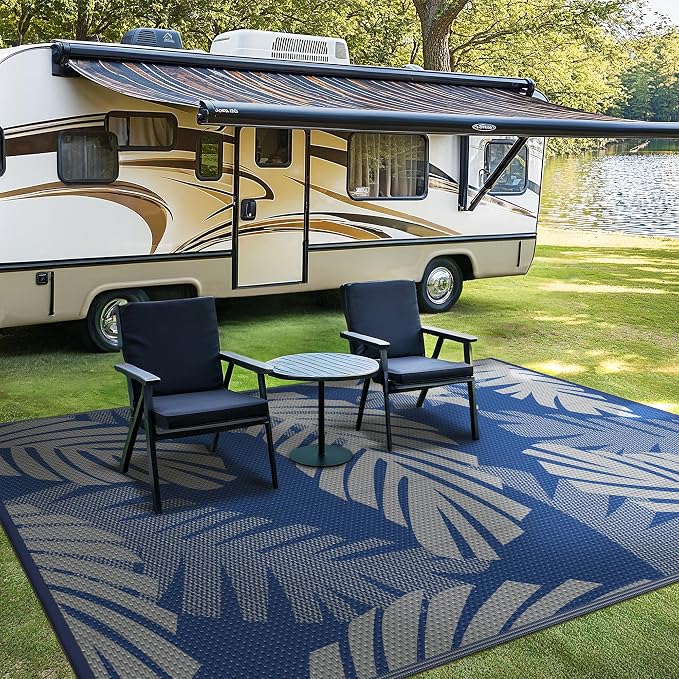 GENIMO Waterproof Outdoor Rug 5' x 8' - Image 2