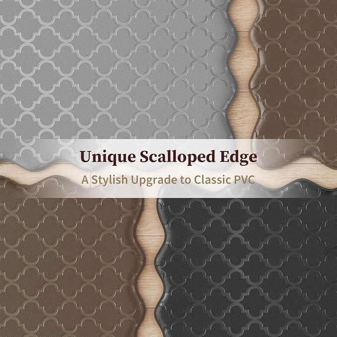 Arenarug Upgrade Scalloped Embossed Kitchen Mats - Image 2