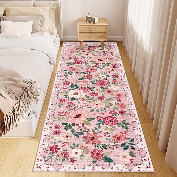 DUKINO 2x6 Kitchen Runner Rug for Hallway, Washable Runner Rug - Image 9