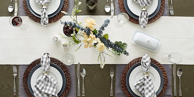 DII Variegated Tabletop Collection, Table Runner3x72 - Image 6