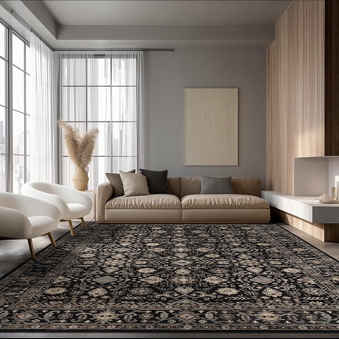 Ruaruarug Washable Area Rug 8x10 by Ruaruarug