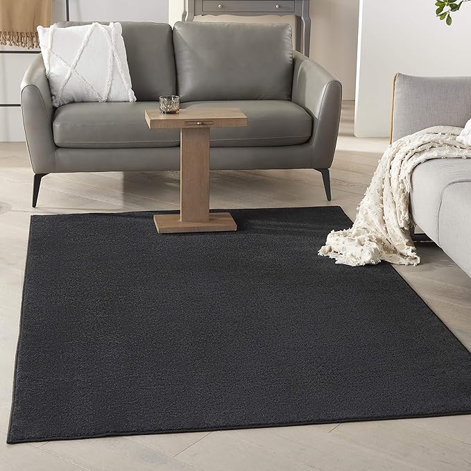 Nourison Home Nourison Essentials Black 5' x 7' Area Rug by NourisonHome