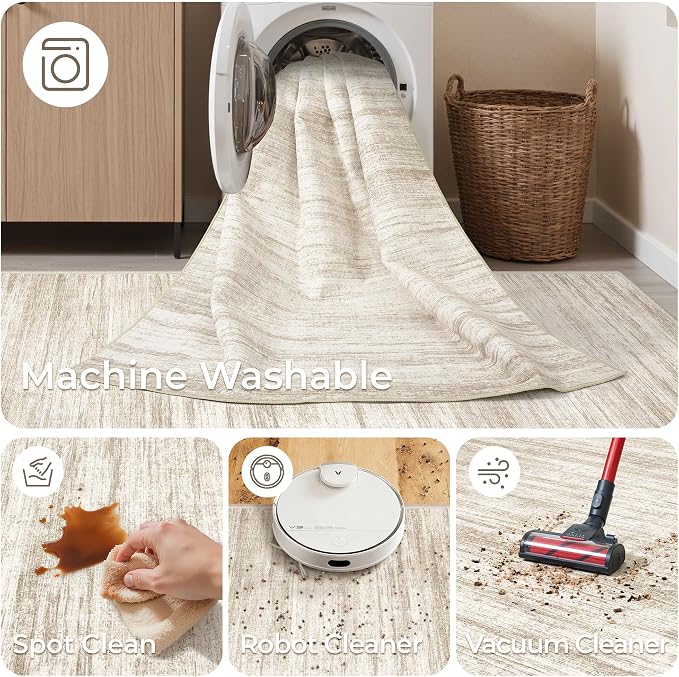 2x3 Washable Rug Runner for Bathroom, Soft Entryway Rug for Laundry Room - Image 8